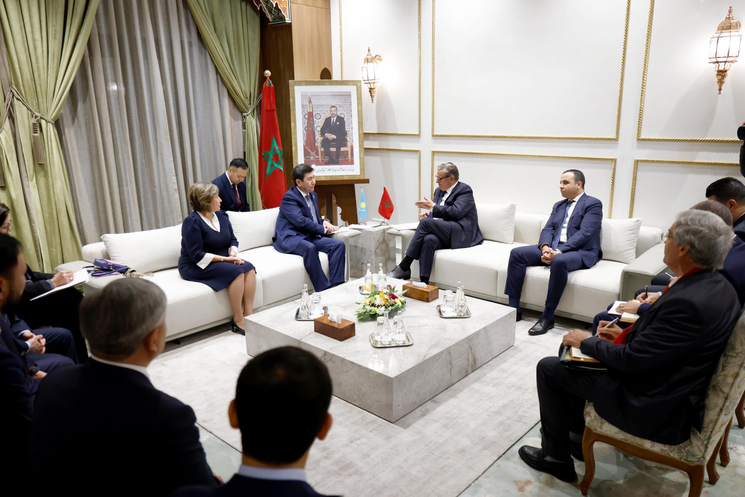 رئيس الحكومة يستقبل رئيس مجلس النواب بجمهورية كازاخستان رئيس الحكومة يستقبل رئيس مجلس النواب بجمهورية كازاخستان