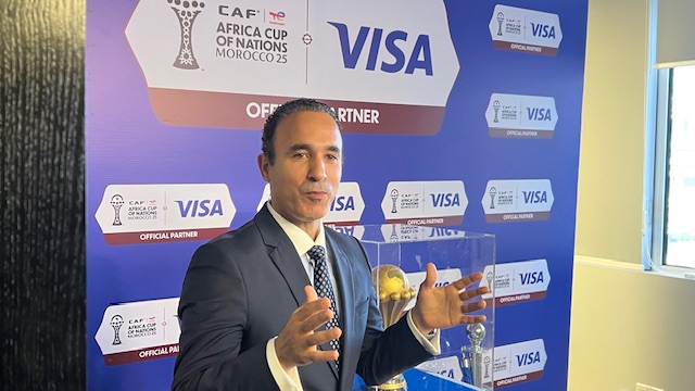 شركة”فيزا” تعرض كأس أمم إفريقيا 2025 بالدار البيضاء شركة”فيزا” تعرض كأس أمم إفريقيا 2025 بالدار البيضاء