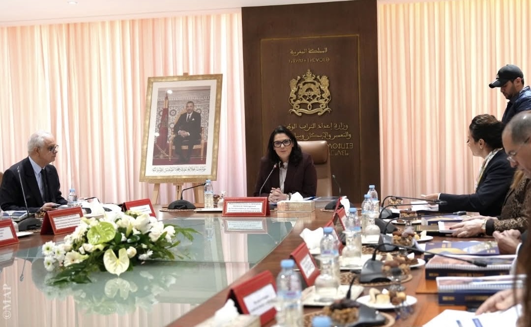 السيدة فاطمة الزهراء المنصوري تترأس إجتماع مجلس الرقابة لمجموعة العمران و تشيد بأدائها و بإرساءها لدعائم مستدامة للحكامة و النجاعة و تثمن تواصل مسارها التصاعدي خلال سنة 2025 السيدة فاطمة الزهراء المنصوري تترأس إجتماع مجلس الرقابة لمجموعة العمران و تشيد بأدائها و بإرساءها لدعائم مستدامة للحكامة و النجاعة و تثمن تواصل مسارها التصاعدي خلال سنة 2025