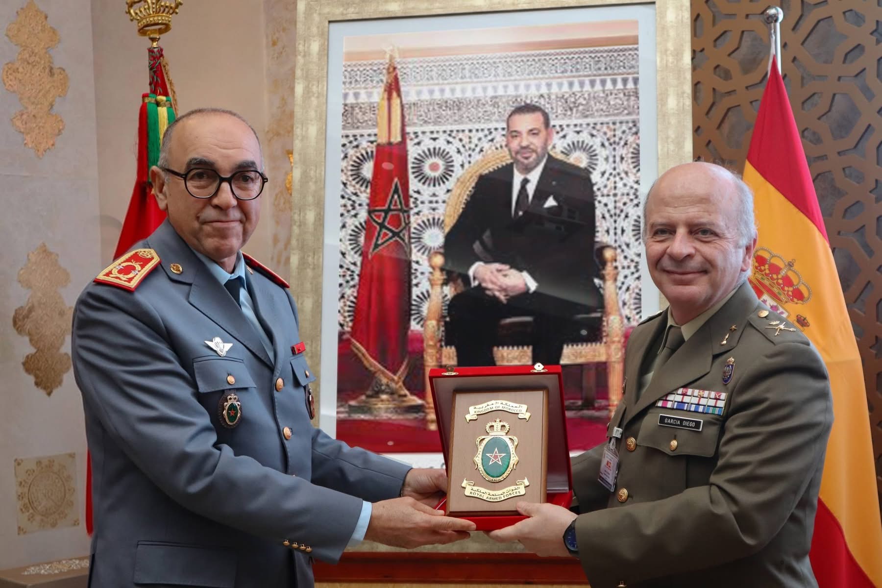 انعقاد الاجتماع البيني للّجنة العسكرية المشتركة المغربية-الإسبانية انعقاد الاجتماع البيني للّجنة العسكرية المشتركة المغربية-الإسبانية