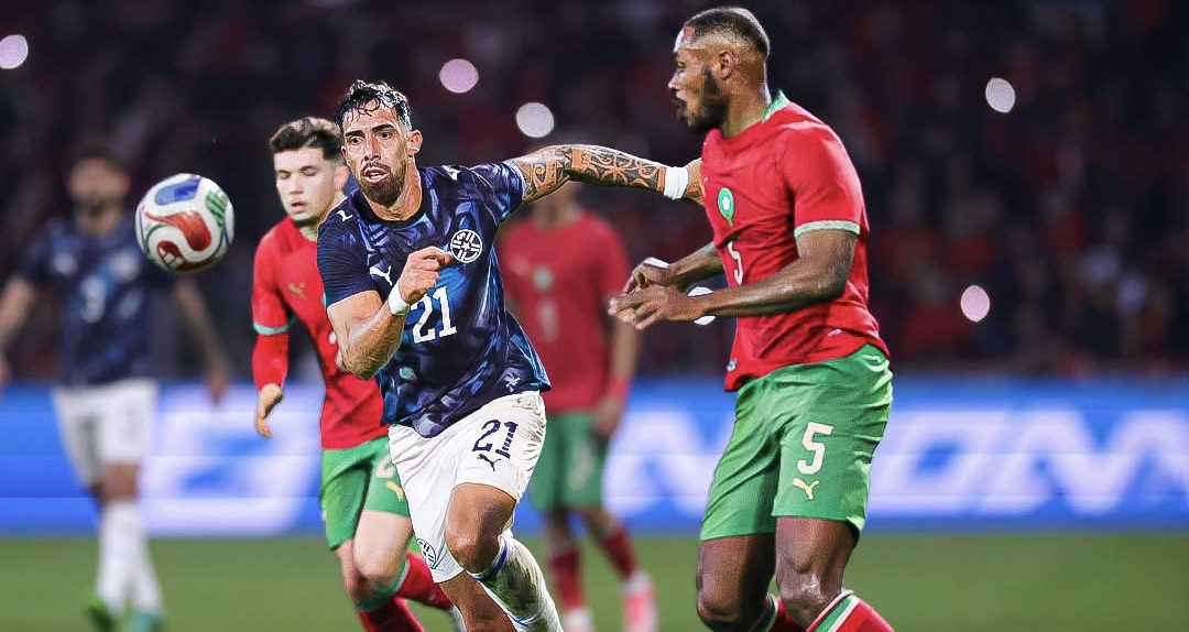 المنتخب الوطني المغربي يتفوق على نظيره من الباراغواي ( 2-1) المنتخب الوطني المغربي يتفوق على نظيره من الباراغواي ( 2-1)