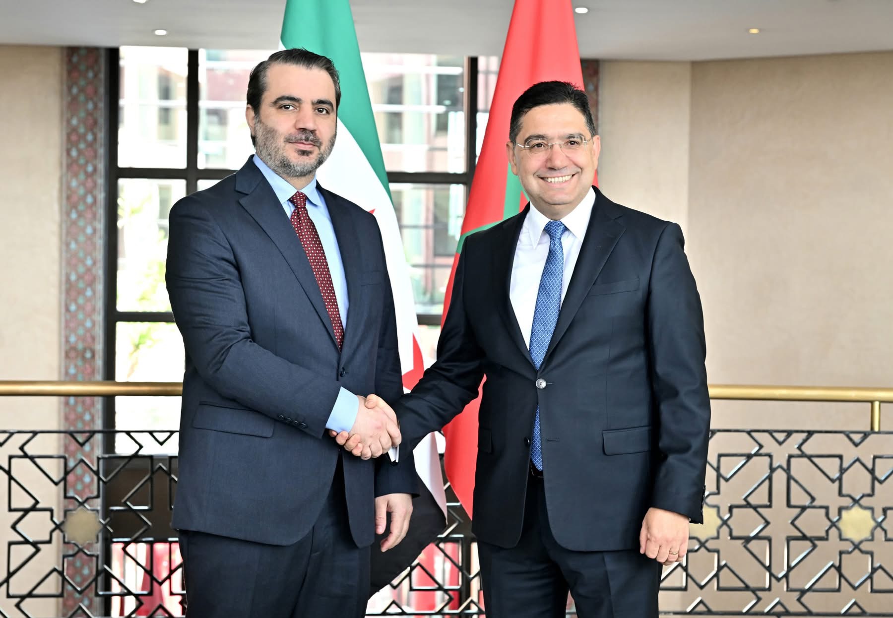وزير الخارجية السوري يؤكد على دعم سورية للوحدة الترابية للمغرب ويرحب بالقرار التاريخي لمجلس الأمن رقم 2797 وزير الخارجية السوري يؤكد على دعم سورية للوحدة الترابية للمغرب ويرحب بالقرار التاريخي لمجلس الأمن رقم 2797