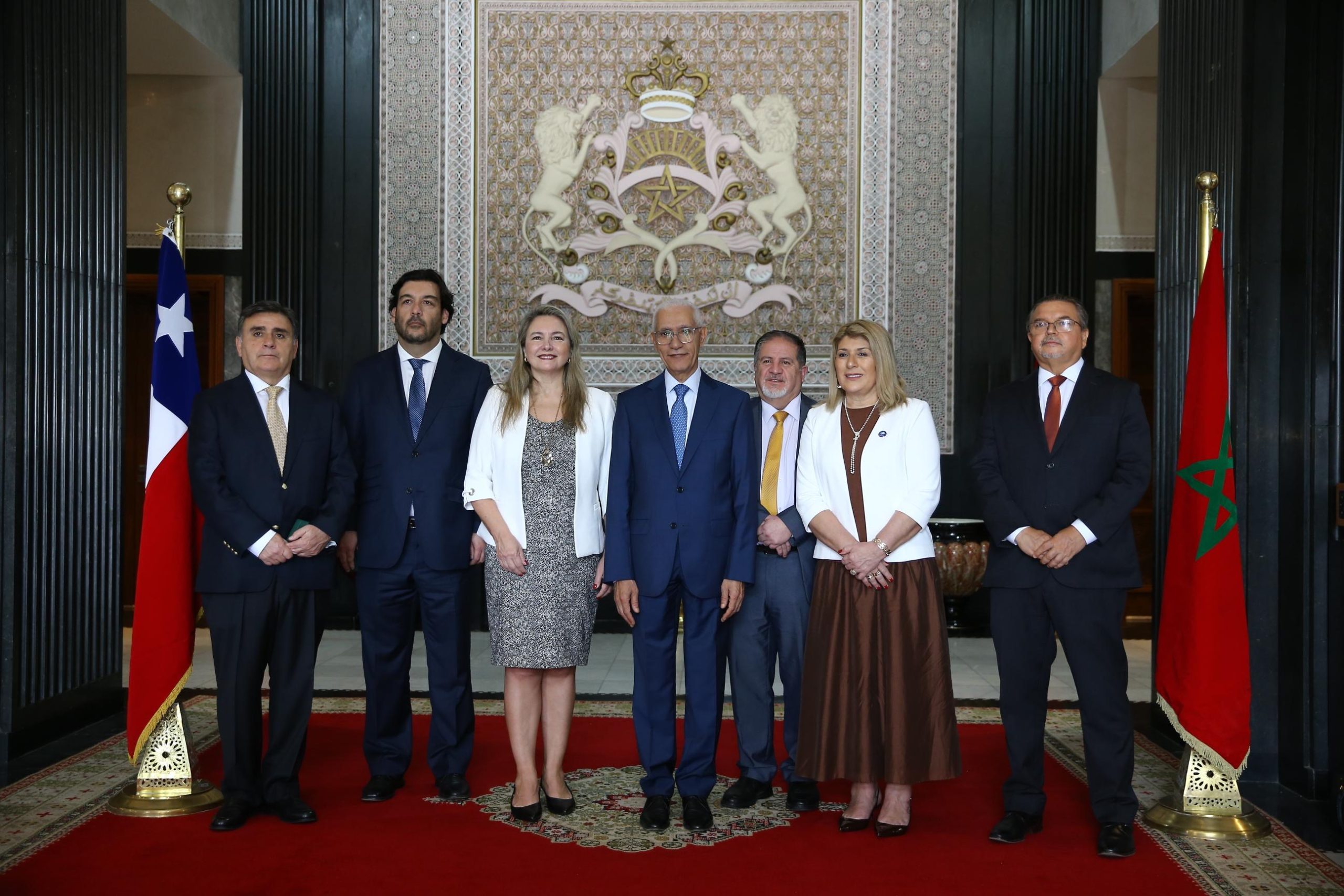 رئيس مجلس النواب يجري مباحثات مع رئيسة وأعضاء مجموعة الصداقة البرلمانية التشيلي- المغرب رئيس مجلس النواب يجري مباحثات مع رئيسة وأعضاء مجموعة الصداقة البرلمانية التشيلي- المغرب