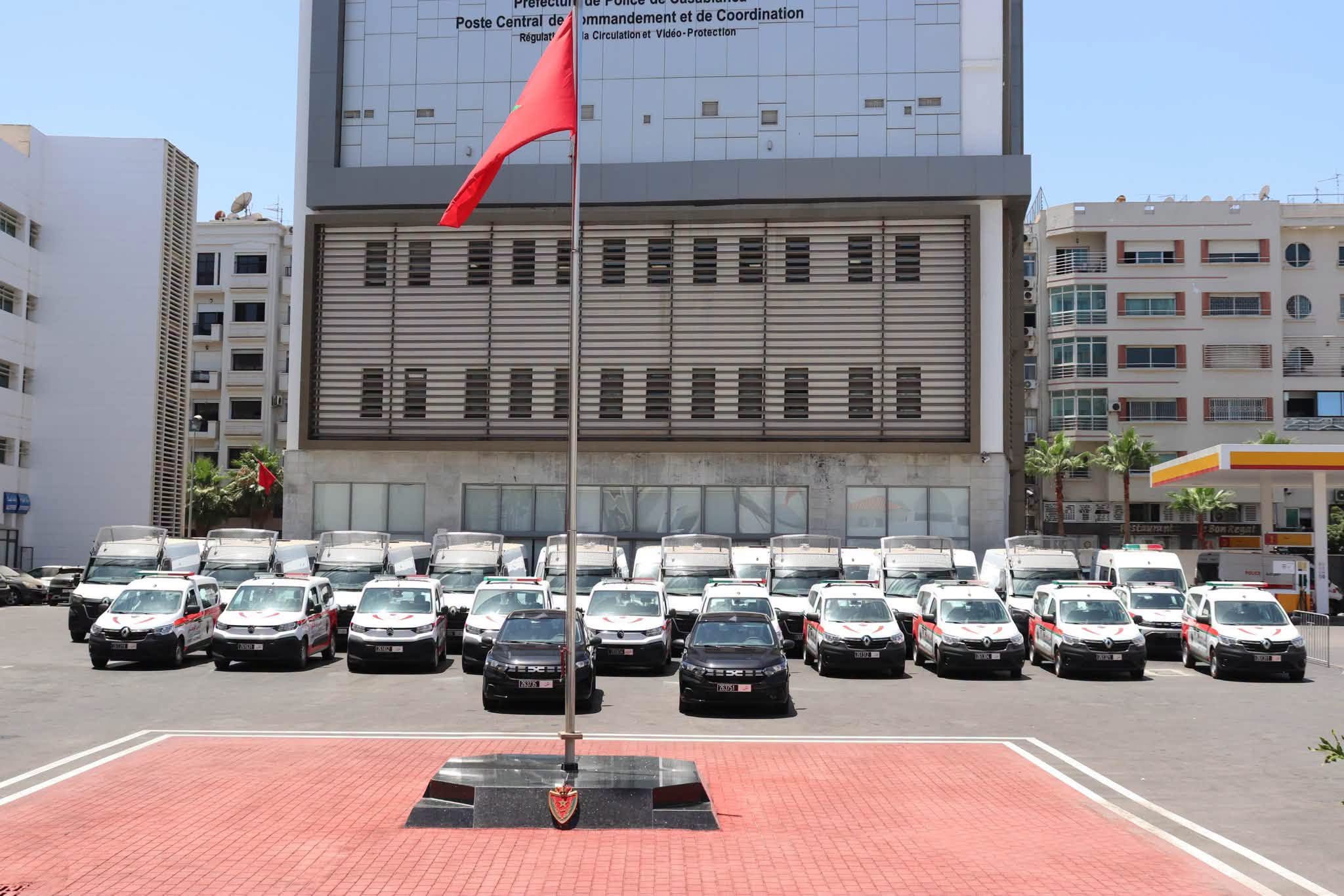 ولاية أمن الدار البيضاء تتعزز بـ31 مركبة أمنية حديثة لدعم شرطة النجدة ولاية أمن الدار البيضاء تتعزز بـ31 مركبة أمنية حديثة لدعم شرطة النجدة