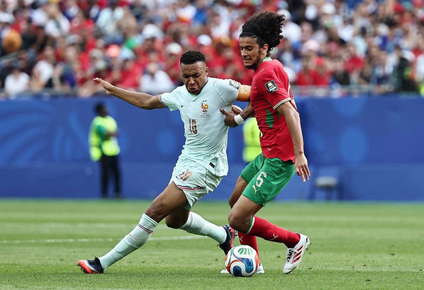 مونديال 2026 .. المنتخب المغربي ينهزم أمام نظيره الفرنسي ( 2-0) مونديال 2026 .. المنتخب المغربي ينهزم أمام نظيره الفرنسي ( 2-0)