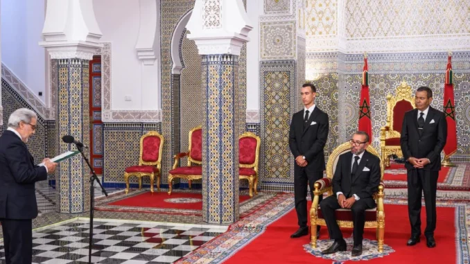 جلالة الملك يستقبل والي بنك المغرب جلالة الملك يستقبل والي بنك المغرب